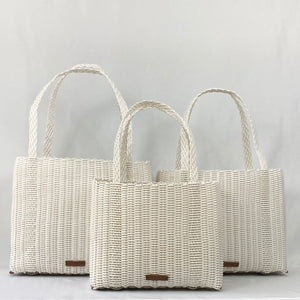 Mercado Tote (All white)