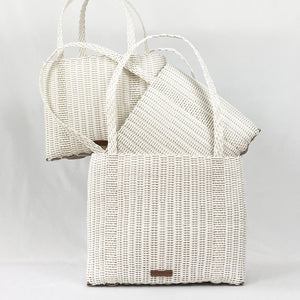 Mercado Tote (All white)