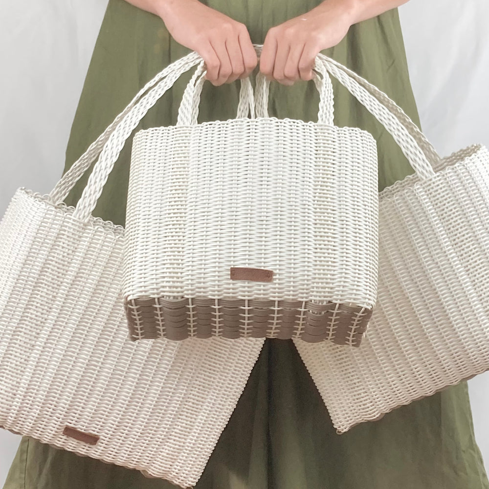 Mercado Tote (All white)